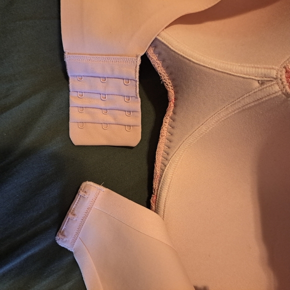 La Vie en Rose Pink Lace Full Coverage Bra | Size 38D | New with Tags - Picture 4 of 6